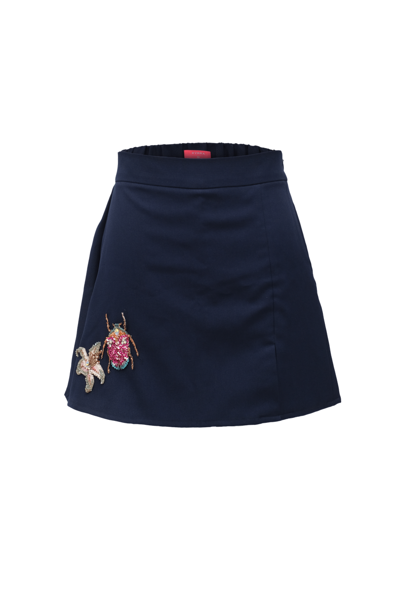 Rida Skort in Moonlight Blue