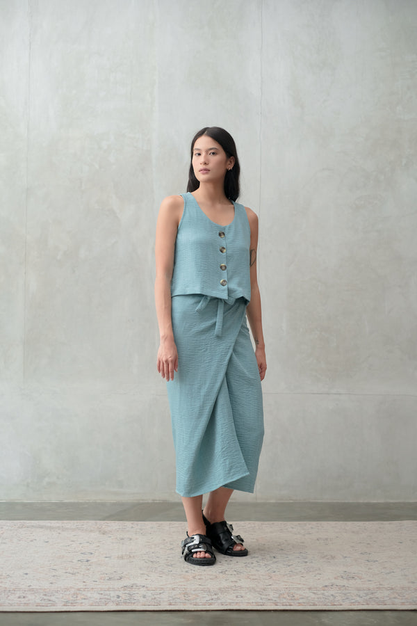 Kaia Skirt In Teal