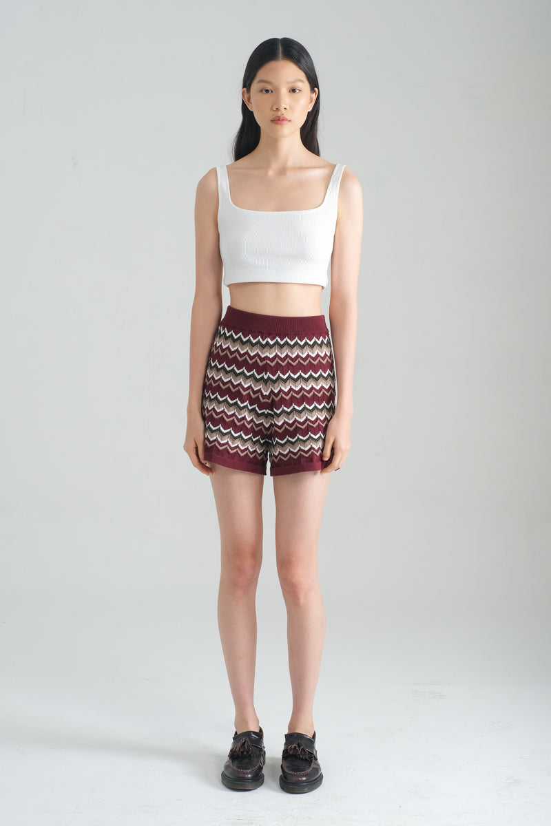 Illea Shorts in Fig
