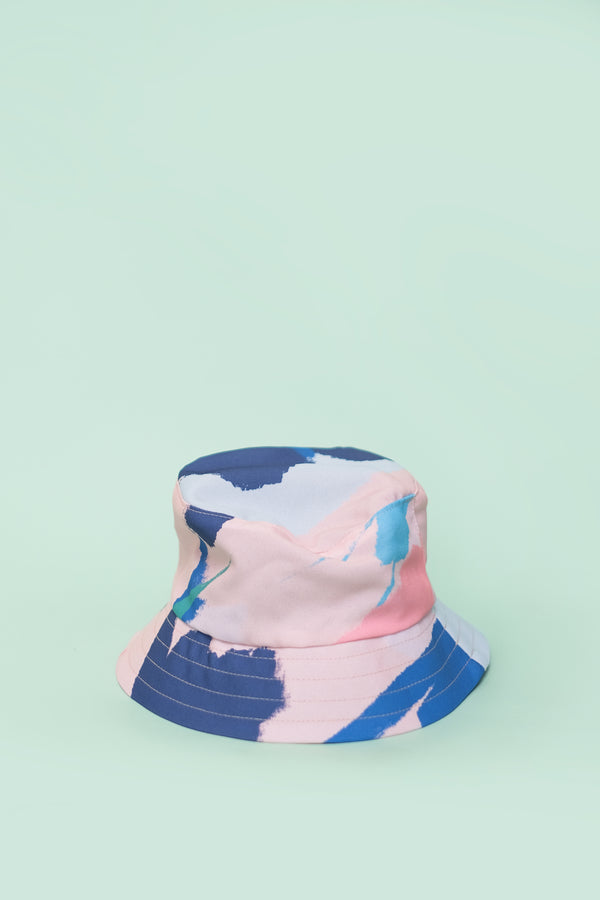 Mini Yarra Reversible Bucket Hat In Killara